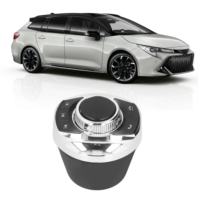 Universal Wireless Steering Wheel Control Button Cup Shape with Backlight