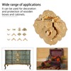 Brass Jewelry Box Corner Protector Hardware Accessories Ornament for Wooden