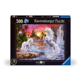 Ravensburger Puzzle 12000471 Unicorns on the River 500 Pieces Puzzle for Adults and Children from 12 Years, Fantasy Puzzle