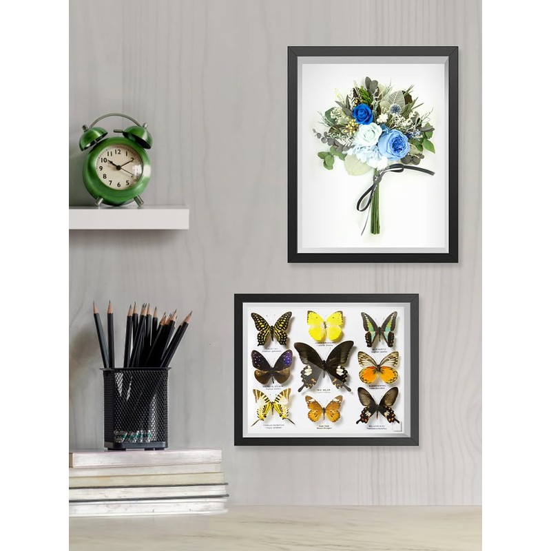 Shadow Box Picture Frame Wall Mounted Shadow Box Display Cases