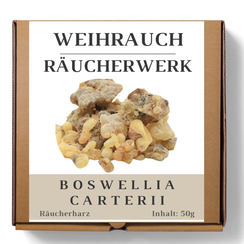 JEEBUTY Boswellia Carterii Incense 50 g, Aden First Choice Olibanum,