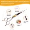 7 Inch Professional Dog Grooming Scissors Kit, 6-in-1 Pet Grooming