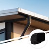 Generic Gutter Downspout Elbow Downspout Gutter Elbow: 90° Roofing Gutter