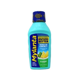 Mylanta Heartburn and Gas Relief, Liquid Antacid, Great New Formula, Now Tastes Better,Classic Flavor, 12 Fluid Ounce - 4 Pack