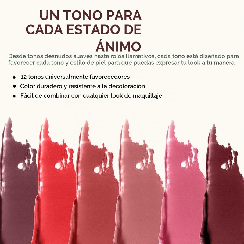 Palladio Labial Mate Cremoso de Larga Duración Plum Majesty