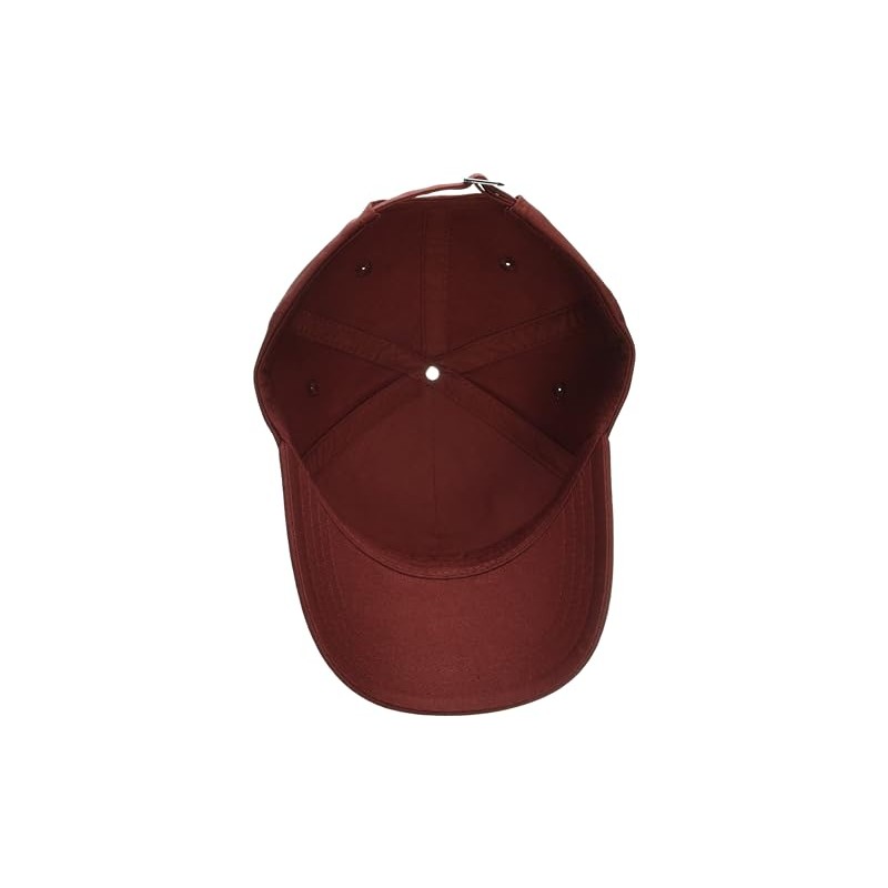 BOSS Center Logo Cotton Twill Cap Russet Brown