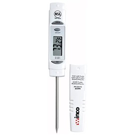 Winco Termómetro Digital de 6 Pulgadas con Sonda de 3-18 Pulgadas                                                                                     