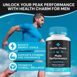 Health Charm (1 Pack) Health Charm for Men Capsules – HealthCharm Pills Overall Health