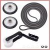 Whirlpool LER4634PQ0 LER4634JQ0 LER4634EQ2 Dryer Repair Kit Belt Pulley Rollers