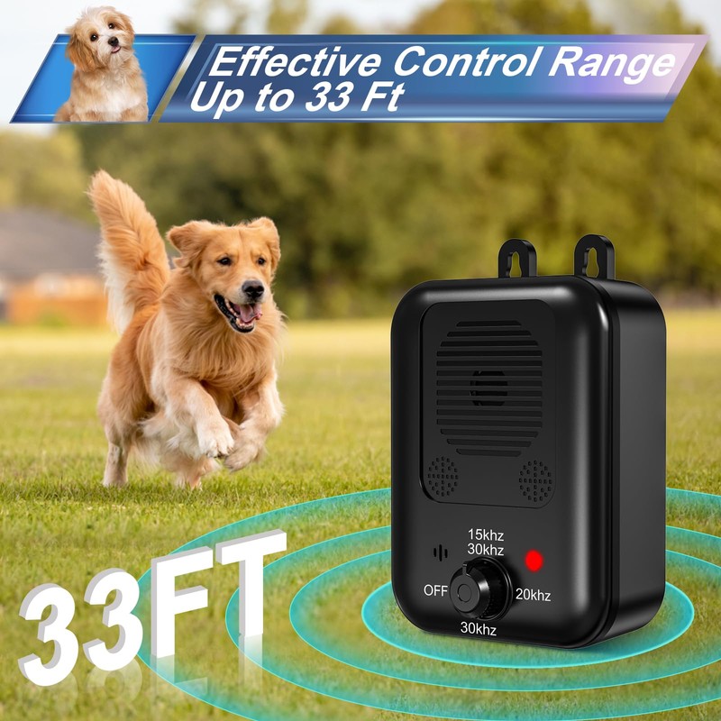 ewrazi Anti Barking Device, Rechargeable Dog Barking Control Devices Sonic