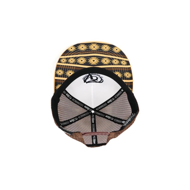 El Viejon Comanche Caramel Black Brown - Hats Cap -