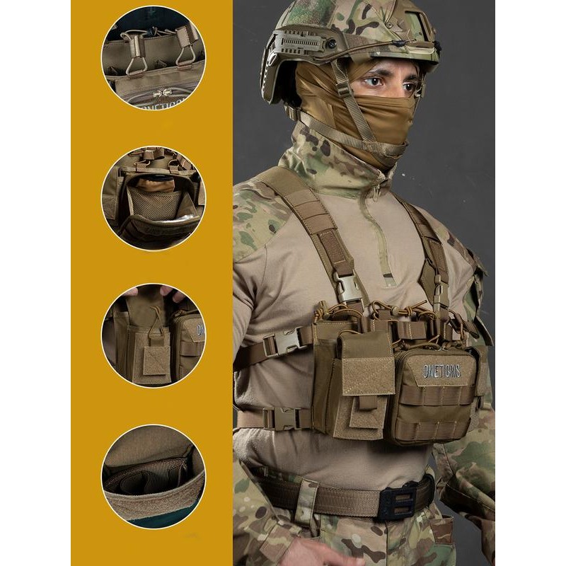 ONETIGRIS Chest Rig, MOLLE Chest Rigs Chest Rig Dangler Pouch