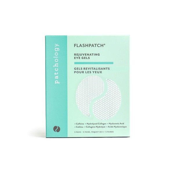 Patchology FlashPatch Rejuvenating Eye Gels for Puffiness, 5 Count