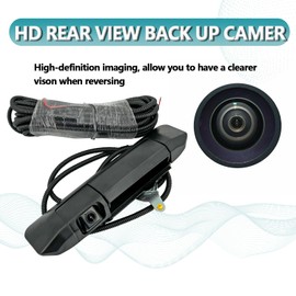 Rear View Camera Car Backup Tailgate Handle Camera Replacement for Toyota Tacoma 2005-2014 Tailgate Door Handle Replacement Camera