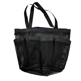 2 Pack Mesh Shower Caddy, Quick Dry Shower Tote Bag Hanging Toiletry with 2 Handles for Shampoo, Conditioner, Soap and Other Bathroom Accessories