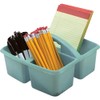 Teacher Created Resources Plastic Storage Caddy, Calming Blue