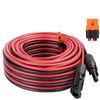 MOOKEERF Solar Panel to XT60i 10AWG 40FT Adapter Connector Extension