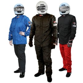 PROFOX-103 Black Pants Auto Racing Fire Resistant Single Layer SFI 3.2A/1 Fire Racing Suit (Pants only, Black, 5XL)