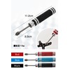 Mini 4WD Drilling Tool (Blue/Red/Black) Countersunk Hole Creation Manual Drill