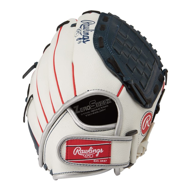 Rawlings PL110WNS-12/0 Children's Toy Grab Junior Baseball Gloves, US Players