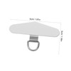 Operitacx 2pcs Phone Connecting Pad Durable Stainless Steel Tether Tab