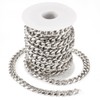 Craftdady 16.40 Feet Aluminium Curb Chains Thick Twisted Chain Links