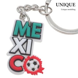 10 Llaveros Deportivos de Fútbol México 2026, Colgantes de Balón de Fútbol Animados, Recuerdos de Fiesta, Accesorios Ligeros para Mochilas y Regalos d