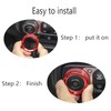 Lanyun Air Conditioner and Headlight Switch Knobs Trim Compatible Jeep