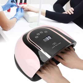 UV Lampe für Gelnägel, 160W LED Nageltrockner Lampe für Nägel Professionelles Nagellampe mit LCD Display 4 Timer, für Alle Gel Nagellack Shellac Anfänger Heim Salon (EU-Stecker)