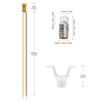 Evemodel E505WT 10 sets Bright White LED Screw Bulb and