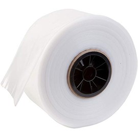 Premium Poly Tubing 3" W X 1450' L - 3 mil - 1 Roll - Clear Plastic Poly Tube for Bags - High Clarity Polyethylene (3 Inch Width x 1450 Feet Length)