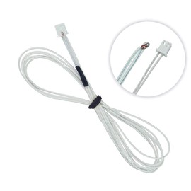 LEOWAY 3D Printer NTC 100K 3950 Thermistor, Temp Sensor with 2Pin XH2.54 Connector for Creality Ender3, Ender3 Pro, Ender5, CR-10, CR-10S 3D Printer (Pack of 5)