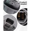 Frautumnther 2PCS 33302-T2A-A01 Front Turn Signal Bulb Socket S25W Fit