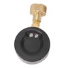 Haofy Water Pressure Gauge, Universal Water Pressure Gauge Iron and