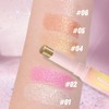 Champagne Jelly Eye Shadow Stick, Sparkly Glitter Pearlescent Shimmer Eyeshadow