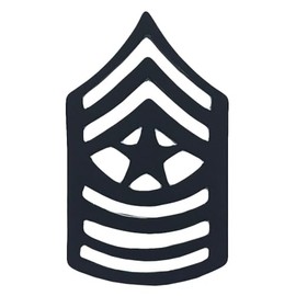 3 Pack Marine Corps Sergeant Major Black Chevron Motorcycle Hat Cap Lapel Pin MS-718