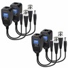 JUSTOP CCTV Balun RJ45 To BNC, 2MP/5MP/8MP 4K HD Video