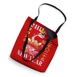 2025 Chinese New Year Snake Women Girls Colorful Cute Tote Bag