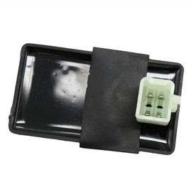Motorcycle Ignition Coil 4 Pins Ignition Cdi Unit for 50cc 90cc 110cc 125cc 150cc ATV Motorcycle Switch and Relay