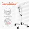 TASALON Professional Facial Steamer on Wheels, Hot Ozone Face Steamer