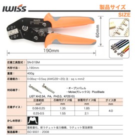Iwiss SN Series Crimping Tool