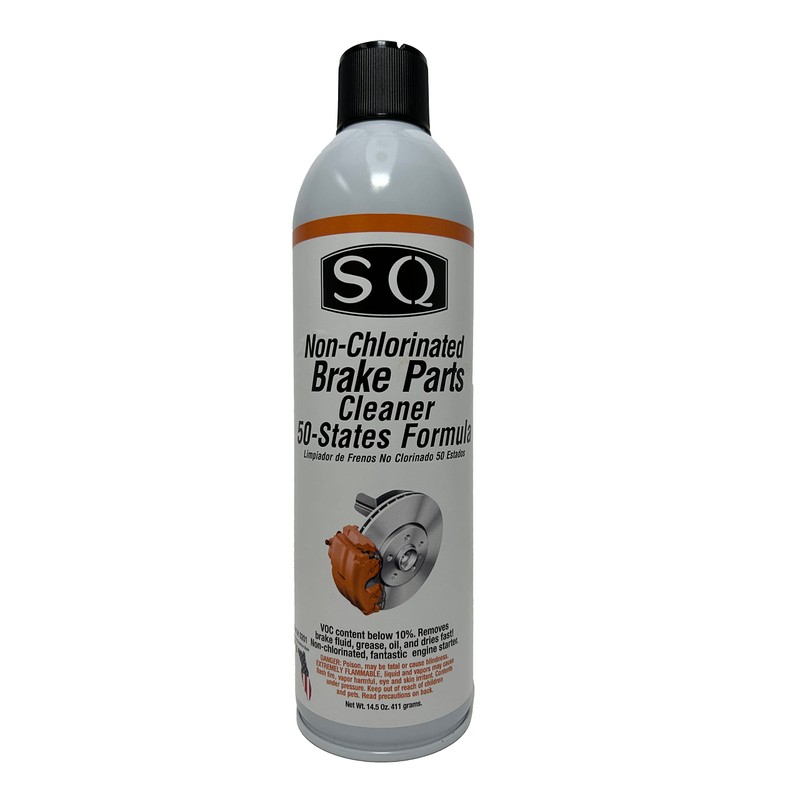 SQ Non-Chlorinated Brake Parts Cleaner, 50 State Compliant, 14.5 oz