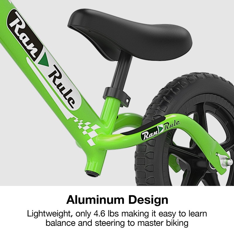 Royalbaby RanRule Kids Balance Bike Ultralight Durable Aluminum Alloy Frame