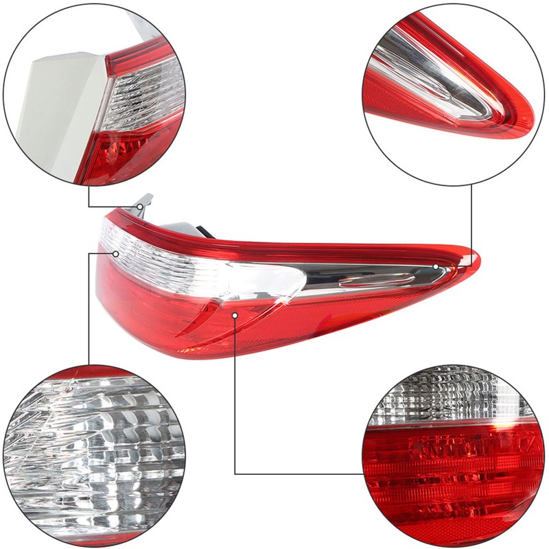 SEBLAFF 1-Pack RH Tail Light Assembly Replacement for 2015-2017 Camry
