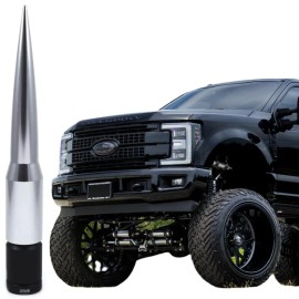 TRUE SPIKE Silver Bullet Antenna for Ford Trucks F150 F250 F350 F450 All Years 6''