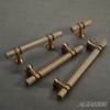 Alzassbg Champagne Bronze Cabinet Pulls and Handles 10 Pack, AL3087BRG