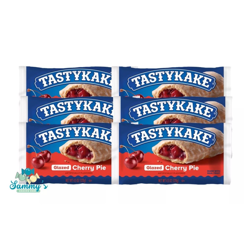 Tastykake Glazed Cherry Pies 6 Pies
