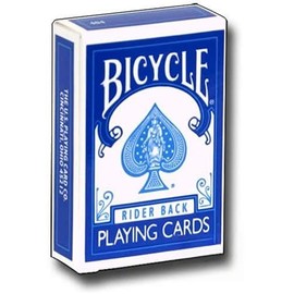 Bicycle mini blue (us playing card company)