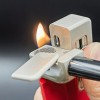 Folding Smoking Pipe Lighter Pipe Combo ALL IN ONE Lighters