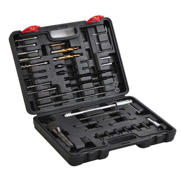 Glow Plug Removal Threads Tool, 40pcs Thread Repair Set M8x1